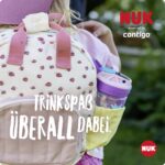 NUK Easy Straw Cup 420 ml – Auslaufsichere Trinkflasche mit Knopfdruck für Kinder ab 4 Jahren – Bild 7
