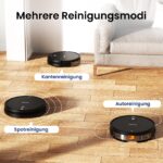 VersLife L6 Saugroboter mit Wischfunktion – 4000Pa Saugkraft & 120 Min Laufzeit – Bild 7