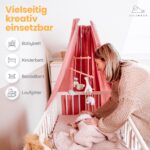 lilimaus Himmelstange für Babybett – universelles Himmelbett Gestell für alle Betten – Bild 2