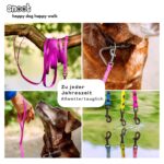 SNOOT 10m Schleppleine Magenta mit Handschlaufe – Trainings-Leine für Hunde bis 20kg – Bild 3