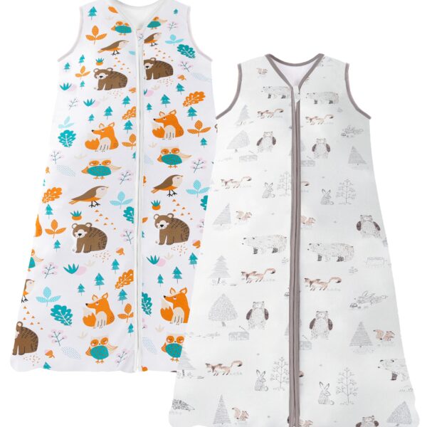 Chilsuessy Sommerschlafsack 110cm für Babys – 100% Baumwolle, atmungsaktiv & sicher