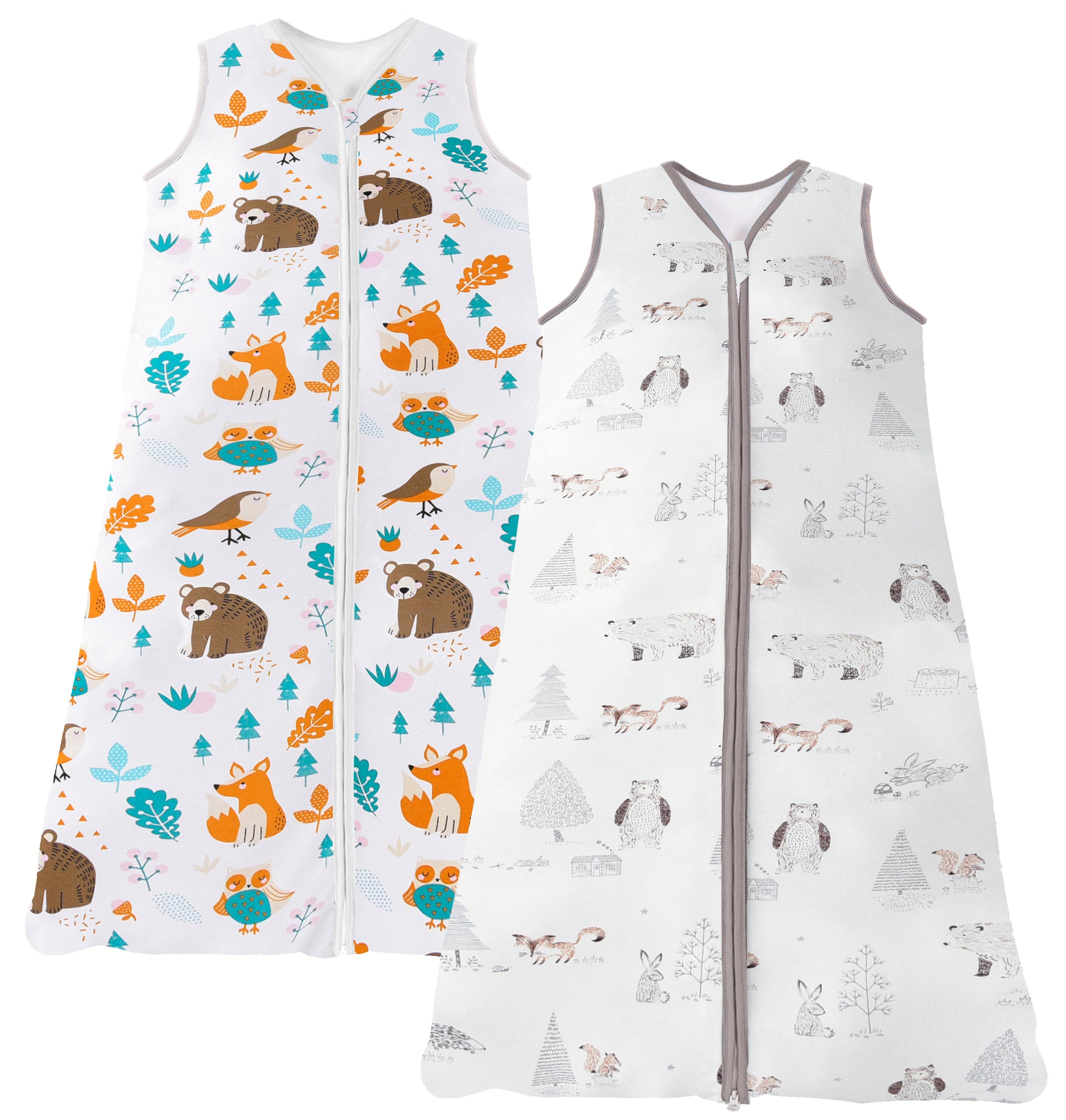 Chilsuessy Sommerschlafsack 110cm für Babys – 100% Baumwolle, atmungsaktiv & sicher