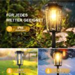 6er Set Solar Gartenleuchten IP65 Wasserdicht – Automatische Wegbeleuchtung für Garten & Terrasse – Bild 9