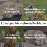 PETCLEAR Hundeshampoo 500 ml mit Kokosöl – pH-neutral & hypoallergen für Hunde und Katzen – Bild 7