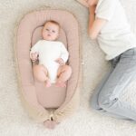 Bearmoss Babynestchen 90x55cm – Weiches Kuschelnest mit Musselinbaumwolle für Neugeborene – Bild 6