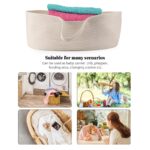 Baby Moses Korb aus Baumwollseil – Tragbares Babybett für Reisen & Zuhause – Bild 5