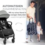 Kikka Boo CIELA Reisebuggy – Leichter Kinderwagen (7,1 kg) mit One-Hand-Faltung für 0–22 kg – Bild 5