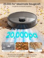 Lefant M3 MAX Saugroboter mit Wischfunktion – 20.000 Pa Saugkraft & intelligente LiDAR Navigation – Bild 4