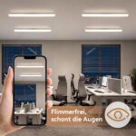 90cm LED Deckenleuchte 36W 4000K – Neutralweiss Energiesparlampe für Wohnzimmer & Büro – Bild 3
