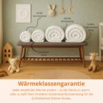 sleepling Babybettenset 80x80 cm Ganzjahresdecke & Kissen – OEKO-TEX zertifiziert – Bild 6