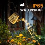 GIGALUMI Solar-Giesskanne mit 60 LEDs – Wasserdichte Gartenleuchte für aussen – Bild 2
