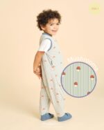 molis & co Baby-Schlafsack mit Füssen 80 cm – TOG 1 Baumwolle für Frühling & Herbst – Bild 4