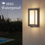 Klighten Wandleuchte Aussen E27 – IP65 Wasserdicht für Eingang & Terrasse – Bild 5