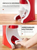 Reemix Elektrische Shaved Ice Maschine BH9269 – 60W Eiscrusher mit Sicherheitsdrehschalter – Bild 5