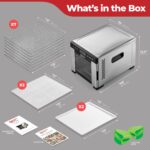 Magic Mill Gewerblicher Dörrautomat mit 7 Edelstahl-Schalen – Profi-Dörrer für Fleisch, Kräuter & Früchte – Bild 2