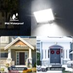 100W LED Strahler mit Bewegungsmelder – 10000 Lumen Aussenstrahler IP66 für Garten & Hof – Bild 4