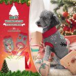 FWLWTWSS Weihnachts-Hundepullover mit Rollkragen – Warme Strickware für kleine & mittlere Hunde – Bild 6