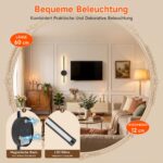 Ketom LED Wandleuchte 2er Set – Dimmbar mit Fernbedienung, USB-Akku & Timer – Bild 6