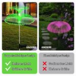 FIVAVA Solar-Gartenleuchten 4er-Set – IP65 Aussenbeleuchtung mit 8h Akkulaufzeit – Bild 7