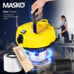 MASKO 6in1 Industrie-Nass-Trockensauger 2300W mit Blasfunktion & Push&Clean – Bild 7