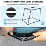 Snagle Paw Faltbare Hundebox für Auto – Rückbank Transportbox mit Metallrahmen für Mittel-/Grosshunde – Bild 6