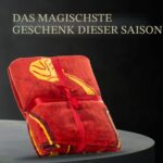 Harry Potter Gryffindor Fleecedecke 120x160 cm – Wärmende Wohndecke mit Quidditch Design – Bild 6