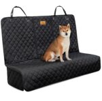 AMZPET ISOFIX Hunde-Autositzbezug 133x56 cm – Wasserfest & Kratzfest für sicheren Rücksitz