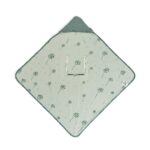 Zamboo Baby Einschlagdecke 80x80 cm Mint – Baumwolle für Babyschale & Kinderwagen
