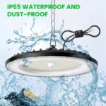 100W UFO LED Werkstattlampe 15000lm 6000K – Superhelle Hallenbeleuchtung IP65 – Bild 6