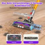coovy SU7 Akkustaubsauger 55000Pa – Kabellos mit 75Min Laufzeit & Auto-Stauberkennung – Bild 6