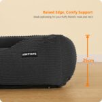 HMTOPE Hundebett XL 110x85cm mit Cord-Bezug – Orthopädisches Hundesofa für grosse Hunde – Bild 4