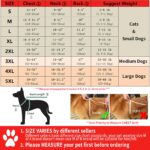 Oncpcare Hundemantel mit Geschirr – Winterjacke für kleine Hunde & Katzen – Bild 2