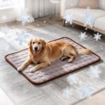 Luylmo Kühlmatte 70x55cm – Selbstkühlend für Hunde mit Rutschschutz