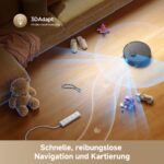dreame L40 Ultra A Saugroboter – 24.000 Pa Saugkraft mit Wischfunktion & TriCut-Bürste – Bild 10