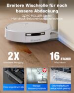 ECOVACS T90 PRO OMNI Saugroboter – 30.000 Pa Saugkraft mit Wischfunktion & PowerBoost – Bild 2
