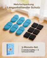 NOBXBON Katzenbrunnen Filter-Set: 12er Pack mit Kohle- & Schaumfilter – 3 Monate – Bild 7