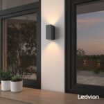Ledvion LED Wandlampe IP54 35W GU10 dimmbar – Fassadenbeleuchtung für Aussen & Innen – Bild 3