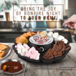 ICRINA 2-in-1 S'mores & Fondue Set – Elektrischer Marshmallow-Toaster mit Temperaturregelung – Bild 6