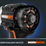 WORX WX352.4 Akku-Schlagbohrmaschine 20V – Bürstenlos, 60Nm, 75 Bits & 2 Akkus – Bild 7