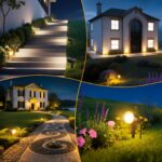 MEIKEE 7W LED Gartenstrahler 2er Set Warmweiss – 500 Lumen IP66 Gartenbeleuchtung mit Erdspiss – Bild 7