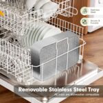 SUCISENI 800W Dörrautomat mit 18 Ablagen – Profi-Dehydrator mit Edelstahl & Touch-Control – Bild 9