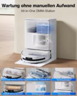 ECOVACS T90 PRO OMNI Saugroboter – 30.000 Pa Saugkraft mit Wischfunktion & PowerBoost – Bild 6
