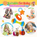 Wootoyz 14-teiliges Babyspielzeug-Set 0–12 Monate – Rasseln & Beissring mit Aufbewahrungsbox – Bild 6