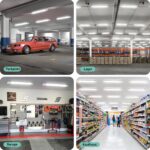 IEGLED 120cm LED Feuchtraumleuchte 36W 4000LM mit Bewegungsmelder – IP65 Deckenlampe – Bild 6