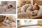 200 cm Bettschlange Totsy Baby – Handmade Baumwolle mit Sternenmuster für Babybett & Kinderzimmer – Bild 6