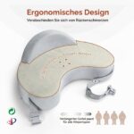 Memory Foam Stillkissen XXL (56×36×20cm) – Ergonomischer Halt für sicheres Stillen & Füttern – Bild 6