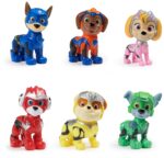 PAW PATROL: Der Mighty Kinofilm – 6er Actionfiguren-Set mit Superhelden-Uniformen – Bild 4