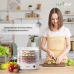 NutriChef Dörrautomat mit 5 Einschüben – 82°C Temperaturregelung für Obst, Fleisch & Gemüse – Bild 7