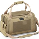 Petsfit Transporttasche Katze Hund faltbar – Flugtasche mit Schultergurt & Kissen