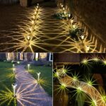 MUSUNIA Solar-Wegeleuchten 6er-Pack – IP65 Edelstahl Gartenleuchten Warmweiss – Bild 7